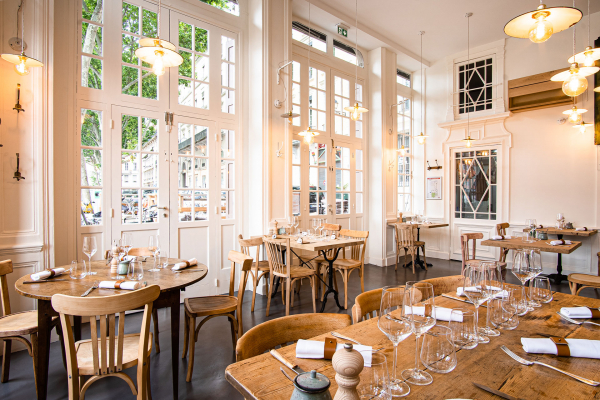 Salle du restaurant Chez Pimousse &copy; Agence Panda Digital
