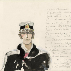 Corto Maltese – Portrait (1983) © Cong SA. Suisse. Tous droits réservés Affiche du film « Il Trono Nerpo » (Le Rois des Îles) de Byron Haskin avec Burt Lancaster (1954)
