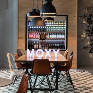 Lobby © Moxy Lyon Airport